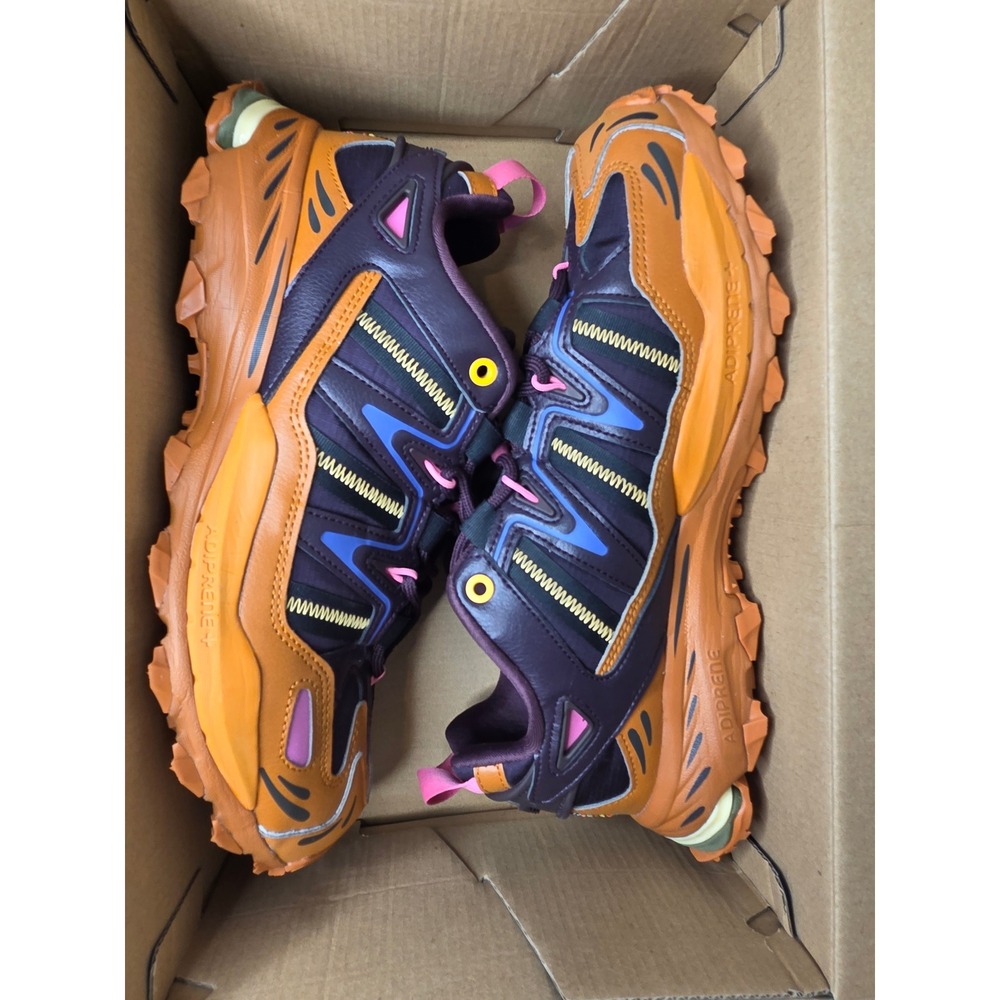 Adidas Hyperturf Adventure DDLM Dia de los Muertos Mens 10 HQ6022 Orange Maroon - Picture 8 of 9